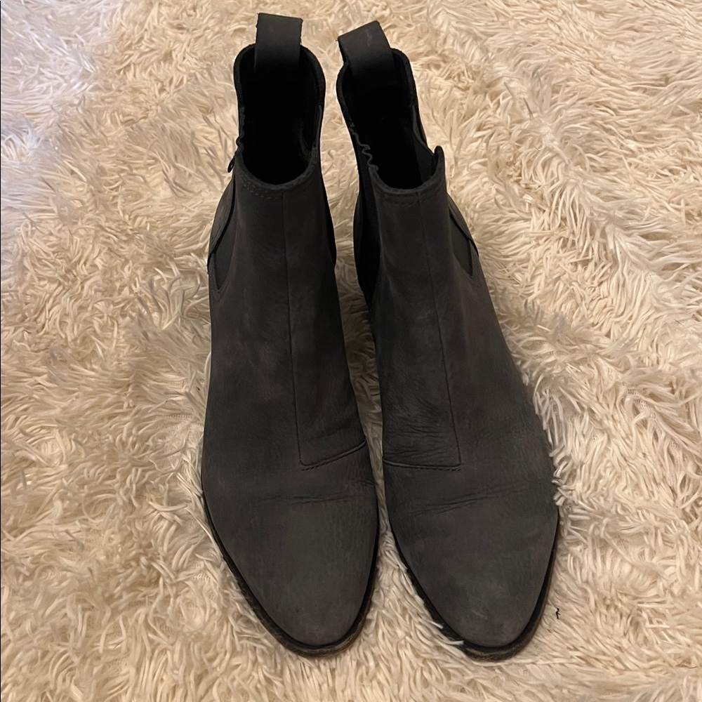 Rag & Bone Walker Suede Ankle Boots - Picture 3 of 8